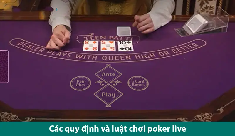 Nắm vững quy tắc chơi và cách phân tích bài của đối thủ khi tham gia Poker trực tiếp