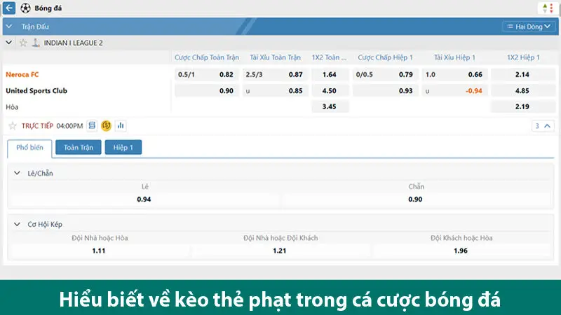 Tìm hiểu các chiến lược chơi kèo thẻ phạt hiệu quả cho các tân thủ